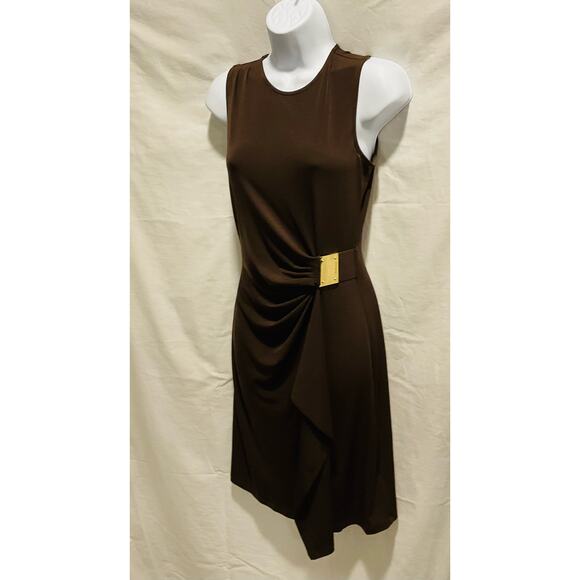 Michael Michael Kors Dress Career Office knee length Womens Sz M Sleeveless - Picture 5 of 5
